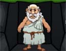Grandpa in a Cave