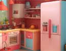 Pink Blue House